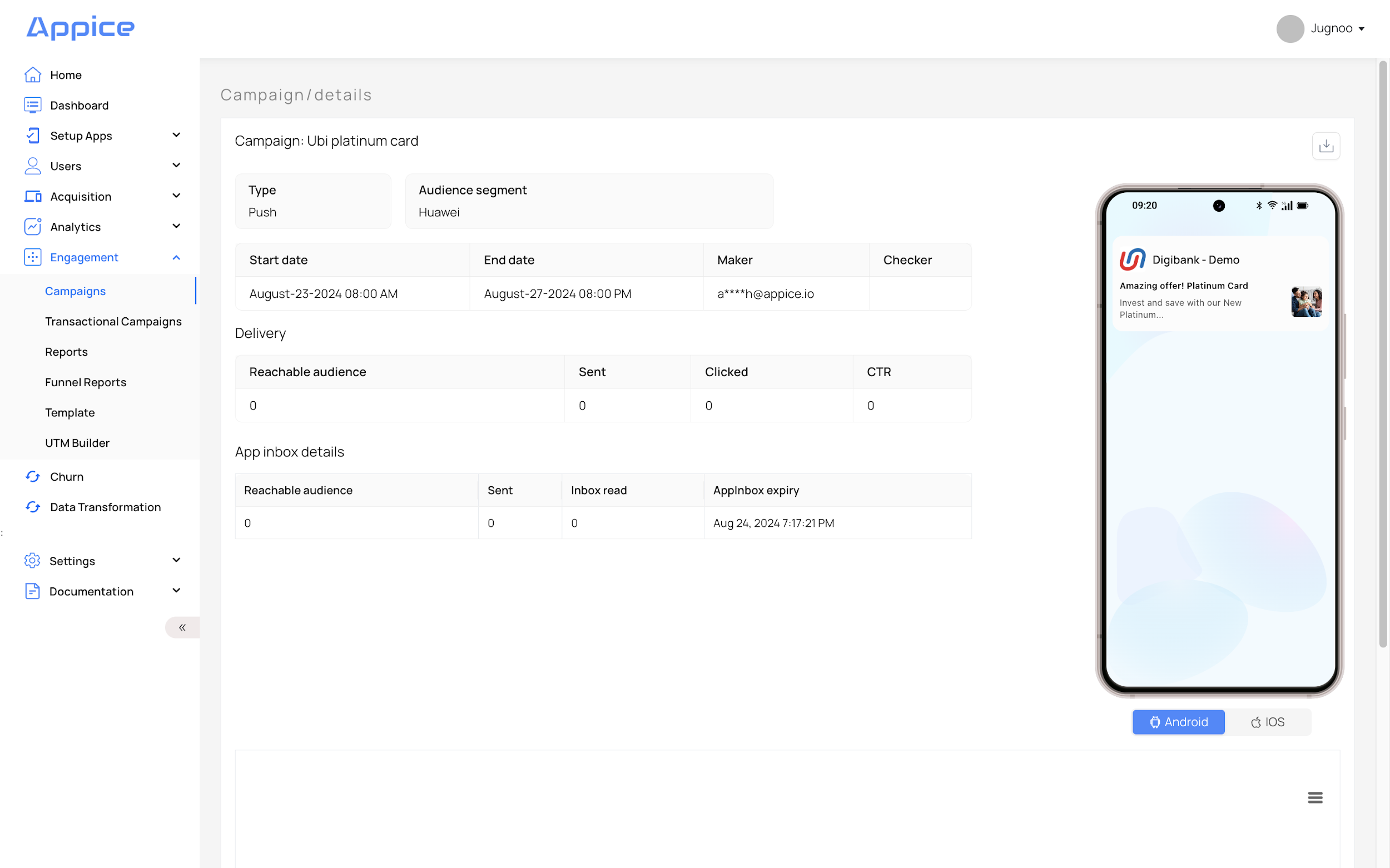 Appice screenshot