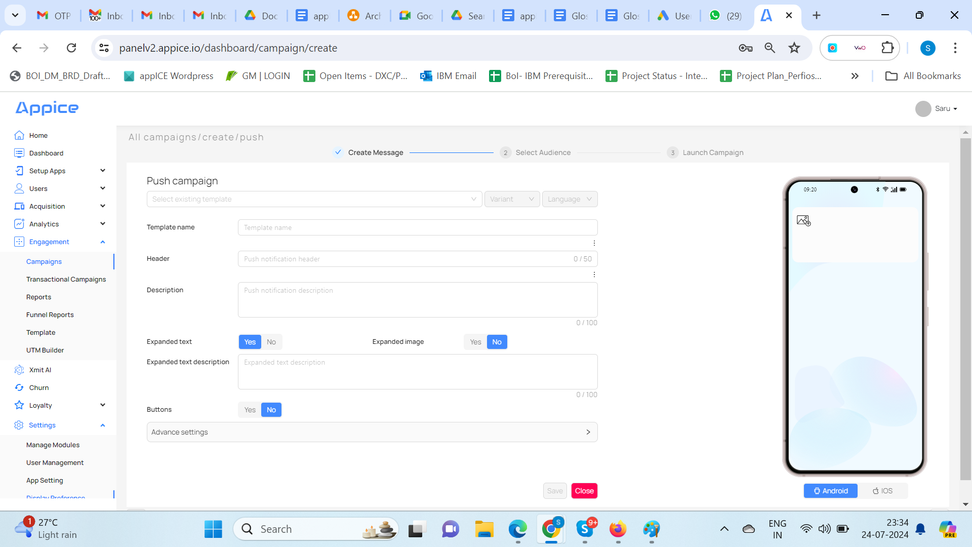 Appice screenshot